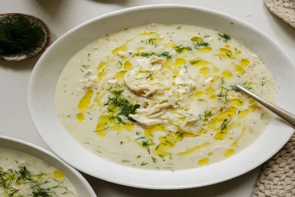 Greek Lemon Chicken Soup