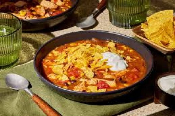 Slow Cooker Chicken Taco Soup