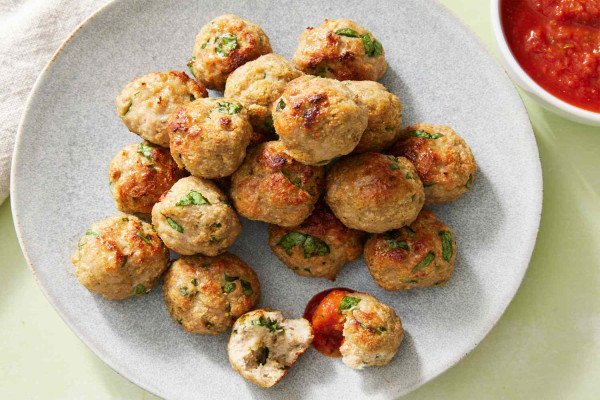 Baked Turkey Meatballs