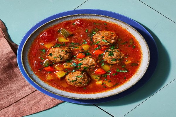 Sopa de Albondigas Honduran Style Meatball Soup