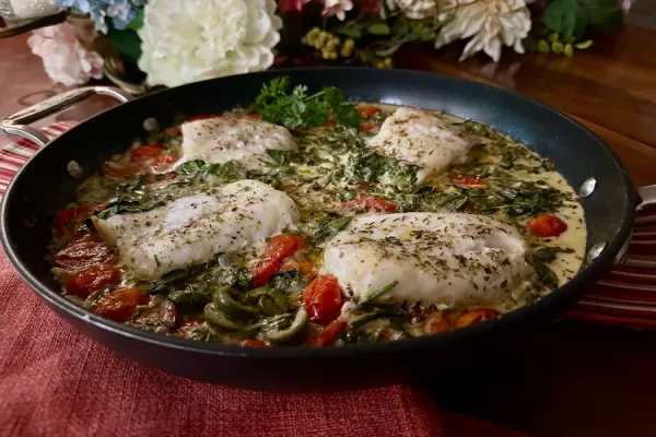 Mediterranean Baked Fish