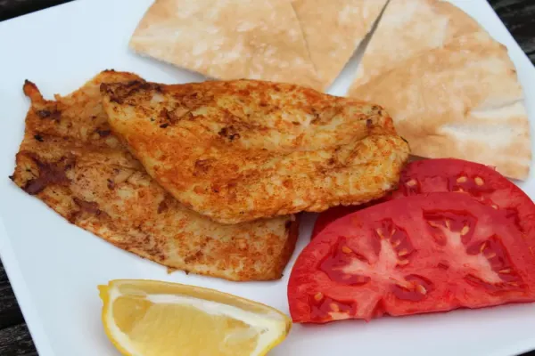 Grilled Flounder