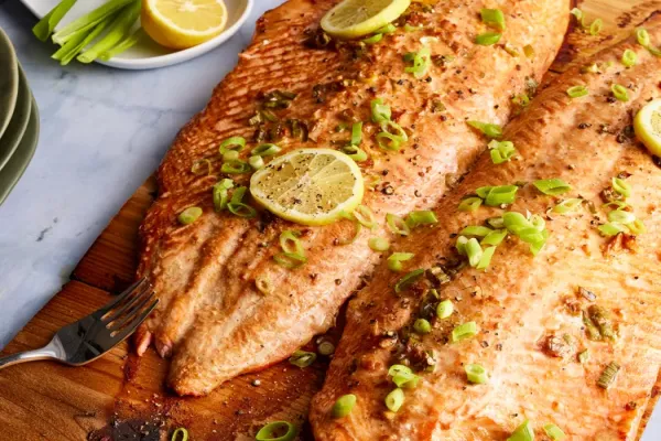 Cedar Planked Salmon