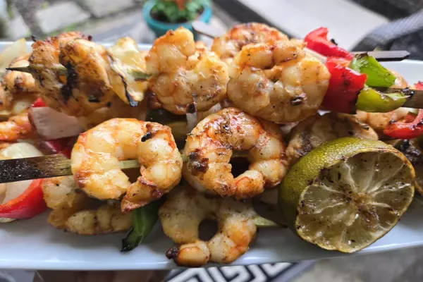 Grilled Tequila Lime Shrimp