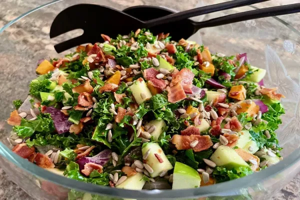 Kale Sweet Potato Salad