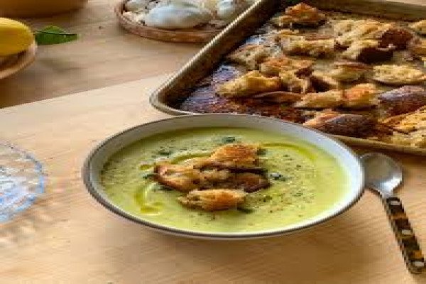 Creamy Asparagus Potato Soup