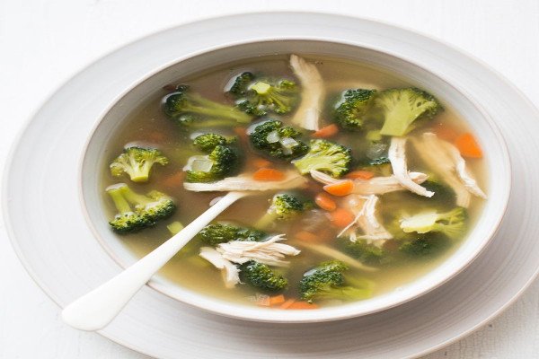 Easy Chicken & Broccoli Soup