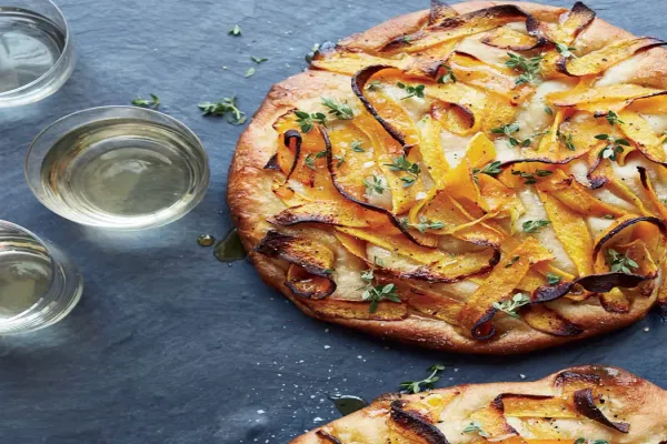 Focaccia with Roasted Squash