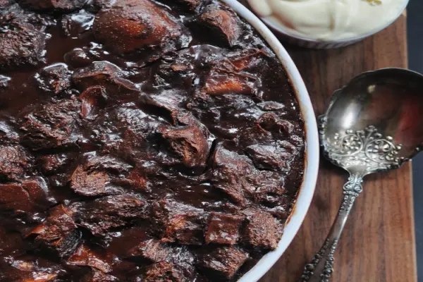 Chocolate Bread Pudding