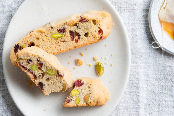 Cranberry Pistachio Biscotti