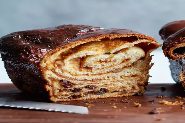 Raisin Walnut Babka