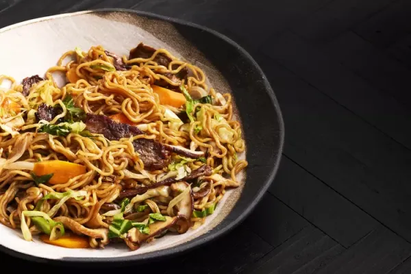 Yakisoba Japanese Stir Fried Noodles