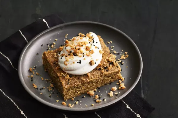 ​​Coffee Cake with Nigella Seed Streusel