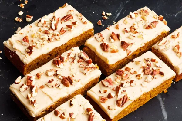 Pumpkin Praline Bars