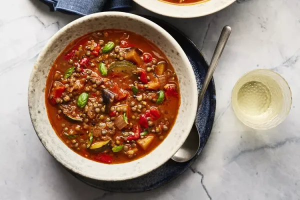 Ratatouille Lentil Soup