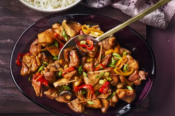 Hunan Style Ginger Chicken