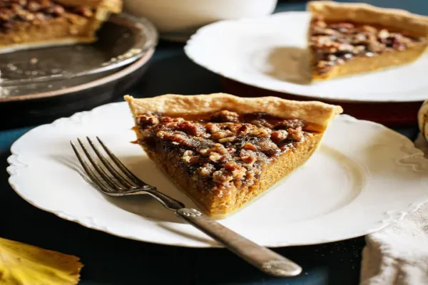 Caramel-Pecan Pumpkin Pie