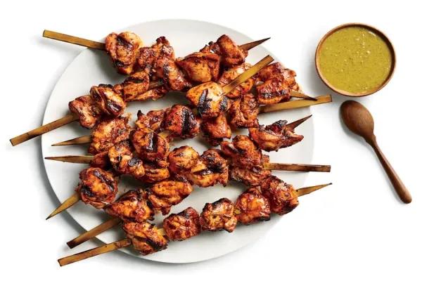 Anticuchos de Pollo Peruvian Chicken Skewers