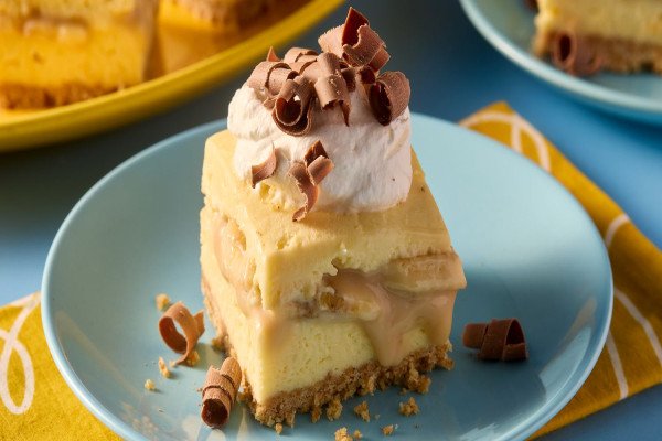 Banoffee Cheesecake Bars