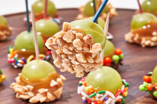 Caramel Apple Grapes