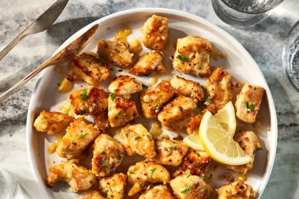Garlic Butter Chicken Bites