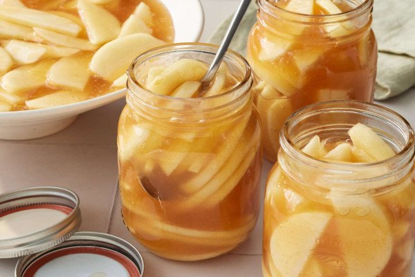 Canned Apple Pie Filling