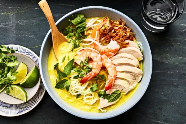 Chicken and Shrimp Laksa