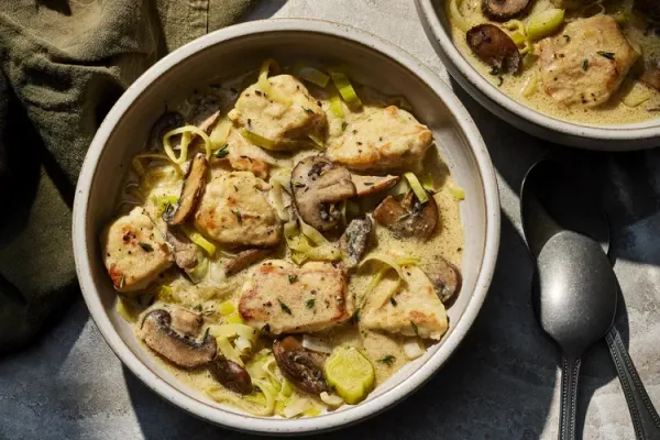 Simplest Chicken and Leek Stew