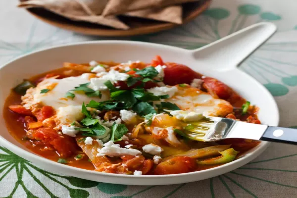 Shakshuka with Fennel and Feta